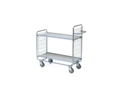 etagewagen,draagverm. 200kg,2etage(s),laadvl. LxB 1000x425mm,houtetage