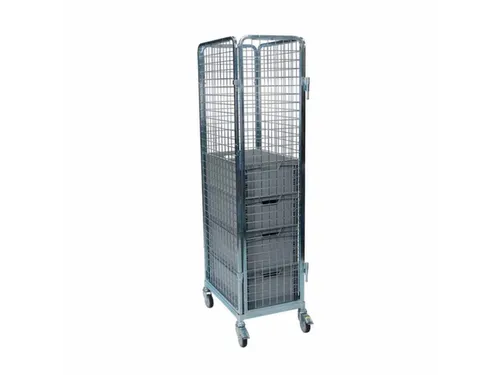 rolcontainer,draagverm. 500kg,HxLxB 1860x680x500mm,nuttige H 1665mm