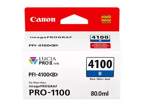 6786C001 Canon PFI4100B IPF inkt blauw