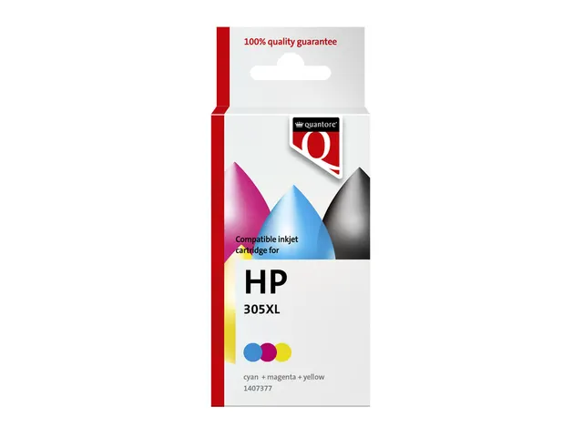 Inktcartridge Quantore alternatief tbv HP 305XL kleur