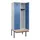 locker met bank,HxBxD 2120x800x815mm,2vak,vak B 400mm,cilinderslot