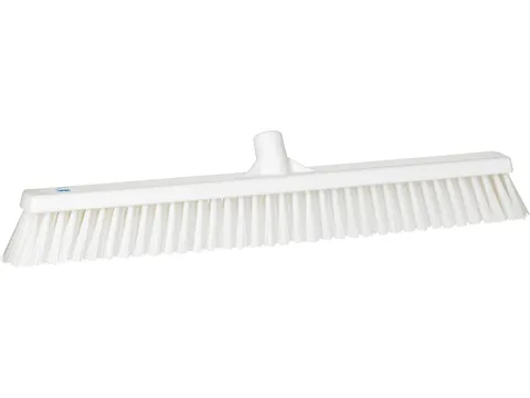 Veger Vikan harde en zachte vezel bezem 610mm wit