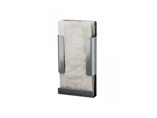 Hygiënezakjesdispenser Rvs Voor Papieren Zakjes - 1