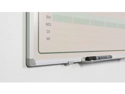 Jaarplanner Elegance Duits softline profiel 8mm 90x120cm aluframe