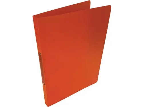 ringmap voor A4 PP 2 ringen 16 mm transparant oranje