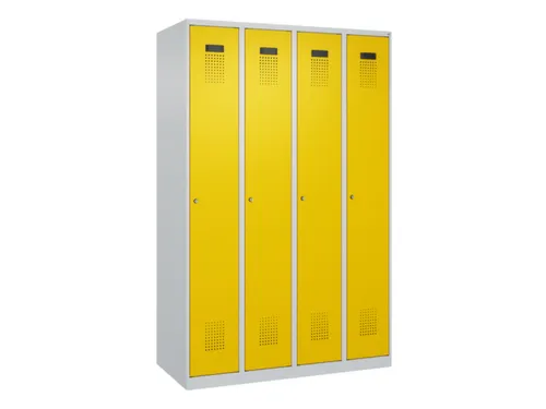 locker,HxBxD 1850x1200x500mm,4vak,vak B 300mm,cil.-slot