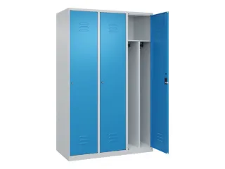 locker voor scheiding van kleding,HxBxD 1850x1200x500mm,3vak - 2