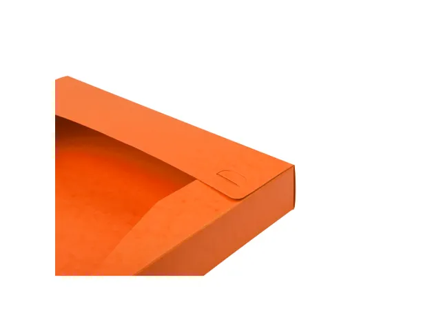 CARTOBOX glanskarton rug 25mm oranje