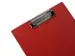 klembord A4 rood met sterke klem