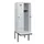 locker met bank,HxBxD 1950x600x815mm,2vak,vak B 300mm,draaigrendel