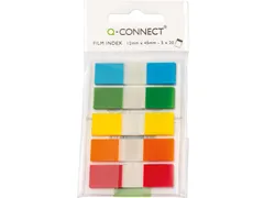 Index Mini 12x45mm Blister Van 5 Kleuren 20 Tabs Per Kleur
