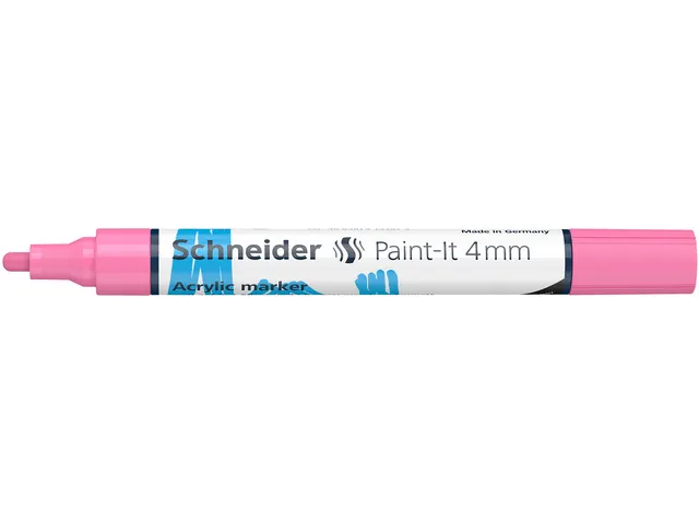 Acrylmarker Schneider Paint-It 320 4mm pastel roze