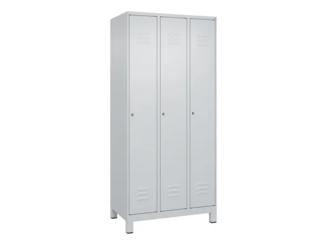 locker voor scheiding van kleding,HxBxD 1950x900x500mm,3vak