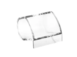 Papercliphouder MAUL 87x77x65mm acryl - 2
