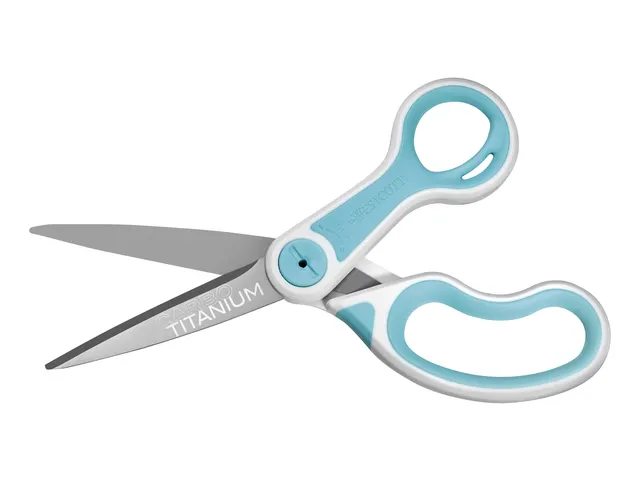 Schaar Westcott Carbo Nitride 20,4cm blauw op blister