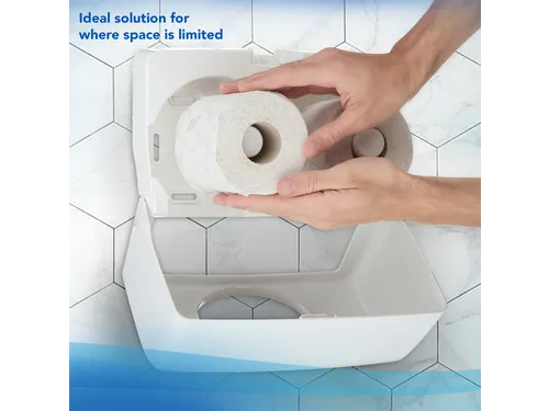 Toiletpapier Scott Essential 2-laags 350 vel wit 8519
