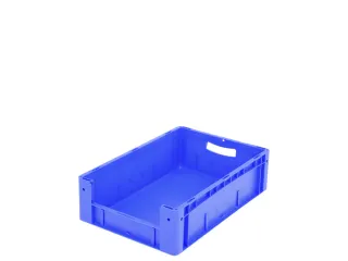 Euronorm Stapelkrat M. Grijpopening Pp 170x600x400mm Blauw - 1