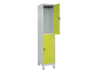 dubbeldekse locker,HxBxD 1950x400x500mm,1x2vak.,vak B 400mm - 2