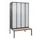 locker met bank,HxBxD 2120x1200x815mm,4vak,vak B 300mm,cil.-slot