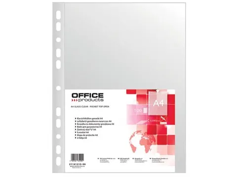 showtas A4 45 microns, pak van 100 stuks