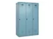 locker voor scheiding van kleding,HxBxD 1850x1200x500mm,3vak