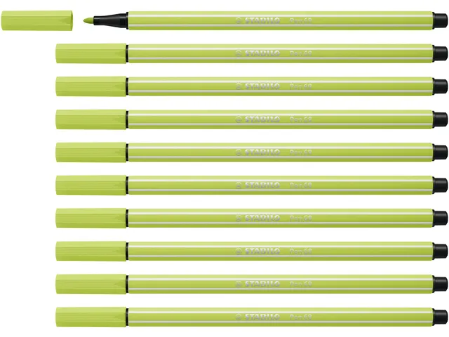 Feutre STABILO Pen 68/14 Medium citron vert