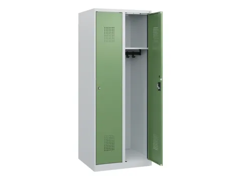 schoollocker,HxBxD 1530x600x500mm,2vak,vak B 300mm,cil.-slot
