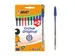 Balpen Bic Cristal medium assorti blister à 8+2 gratis