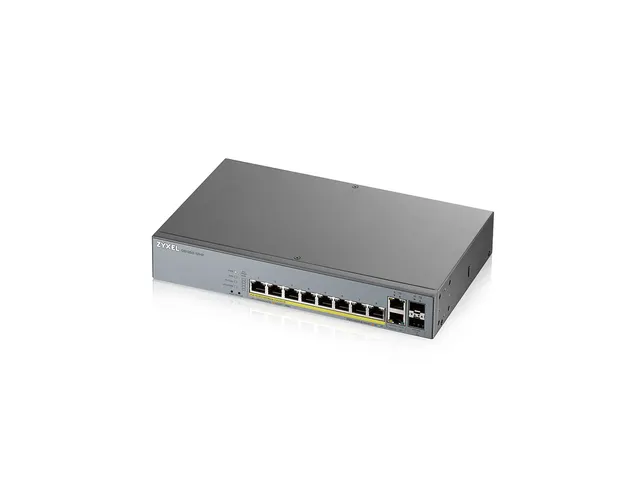 GS1350-12HP, 12 Port managed CCTV PoE switch, long range, 130W