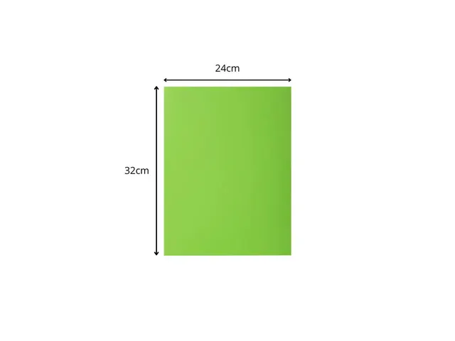 Dossiermap ROCK''S 220 24x32cm Groen 100 Stuks