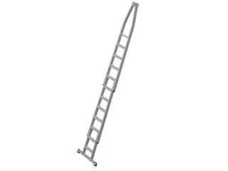 ladderset,onder-/midden-/bovendeel,eenzijdig,12,treden,balk L 4,2m - 1