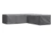 OUTLET Housse d'extérieur pour salon de jardin forme L 215cm gris-bei