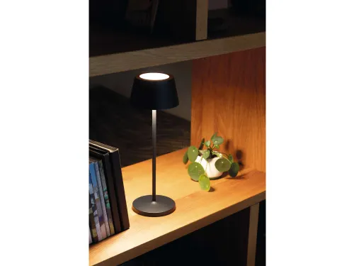 Accu LED Tafelarmatuur MAULnina Dimbaar Antraciet