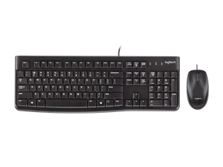 Logitech Mk120 Spaans toetsenbord QWERTY en muis - 1