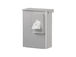 Hygiënebak 6 liter RVS + zakjeshouder, AB 6 HB 2 E - ingo-man versie