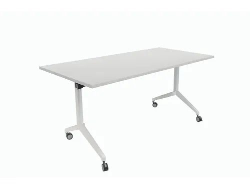Schaffenburg Klaptafel 180x80cm Blad Krijtwit 25mm Frame Wit