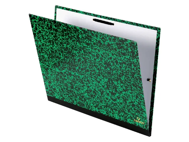 Tekenmap Canson Studio Annonay elastieksluiting 520x720mm groen