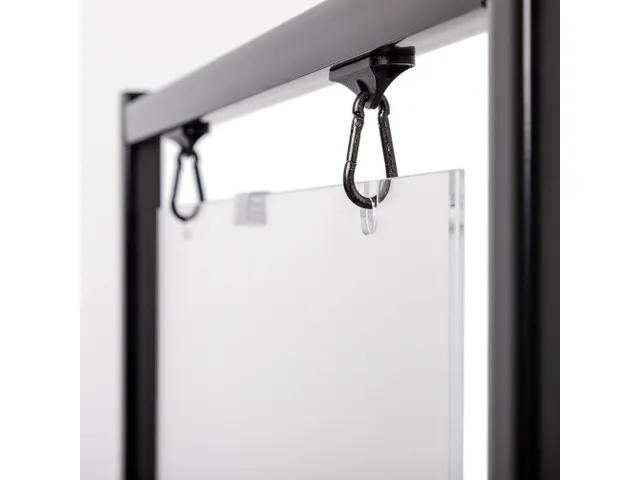 Poster Display Decor Sway Dubbelzijdig A1 Zwart