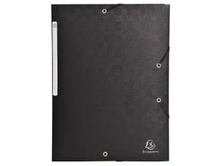 Elastomap A4 glanskarton 3 kleppen monobloc Assorti - 2
