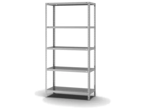 magazijnstelling,grondveld,HxBxD 2000x1000x400mm,vaklast 125kg