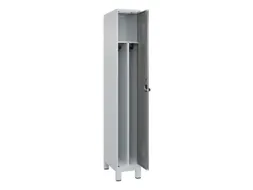 locker voor scheiding van kleding,HxBxD 1950x300x500mm,1vak
