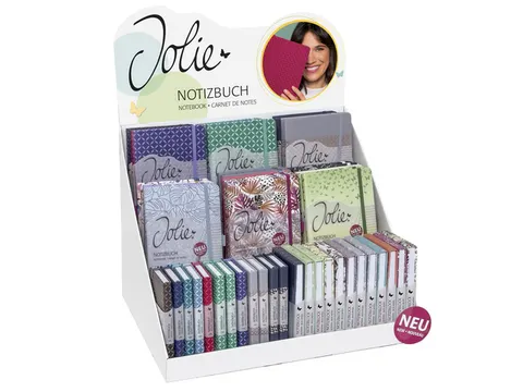 Inhoud display Flair&Beauty notitieboeken