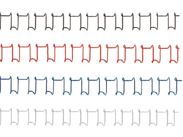 Draadrug GBC 9.5mm 34-rings A4 wit 100stuks