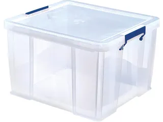 Bankers Box Opbergdoos Transparant 48 Liter - 1