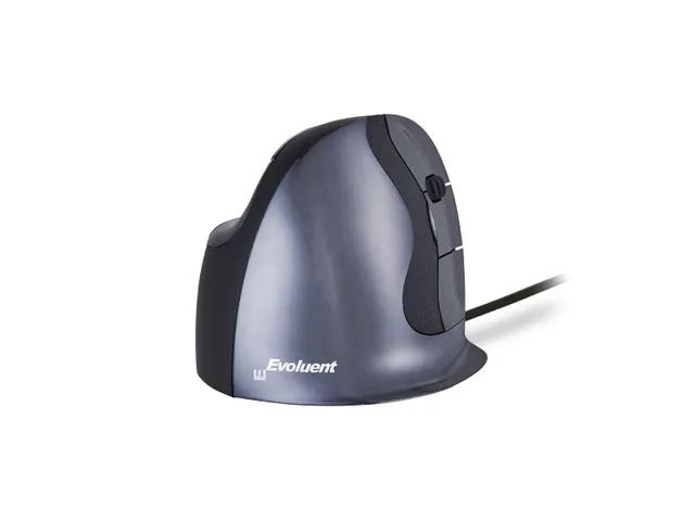Evoluent D Ergonomische muis bedraad rechts Antraciet Small
