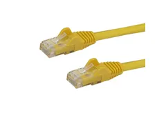 StarTech.com N6PATCH15YL netwerkkabel Geel 4,57 m Cat6 U/UTP (UTP)