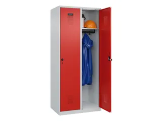 locker,HxBxD 1850x800x500mm,2vak,vak B 400mm,draaigrendel - 1