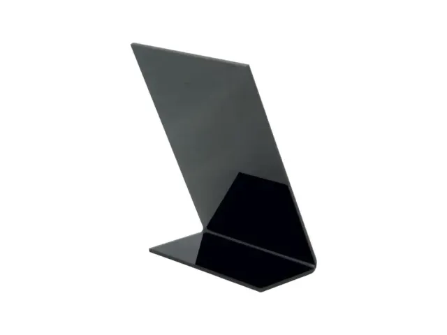 Krijtbord Securit A7 L-Bord Verticaal zwart 5 stuks