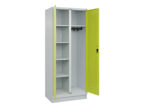 wasgoedverdeelkast,HxBxD 1950x800x500mm,vak B 400mm,cilinderslot