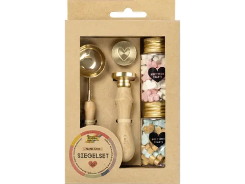 Folia Waxzegel set Pastel Love